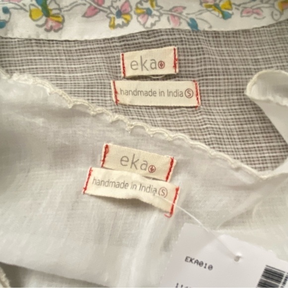 NWT EKA Design White Pine Tiered Dress Small - Picture 10 of 16